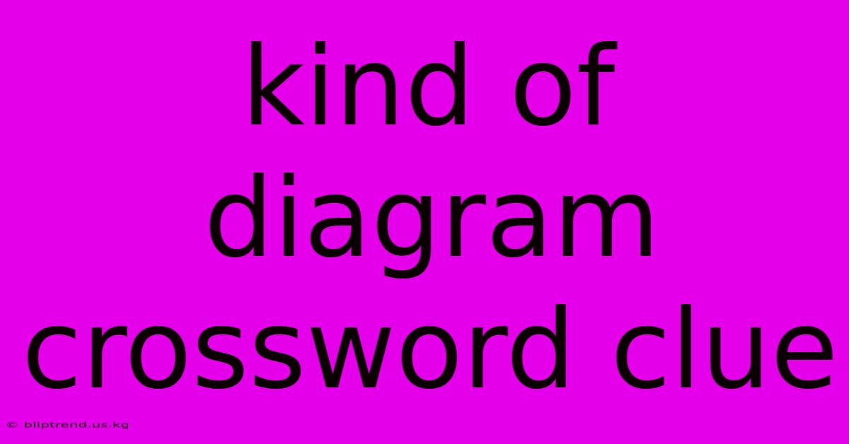 Kind Of Diagram Crossword Clue